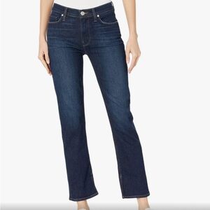 Hudson Jeans Nico Mid-Rise Straight Ankle (Slit Hem) in Mercy Wash size 24